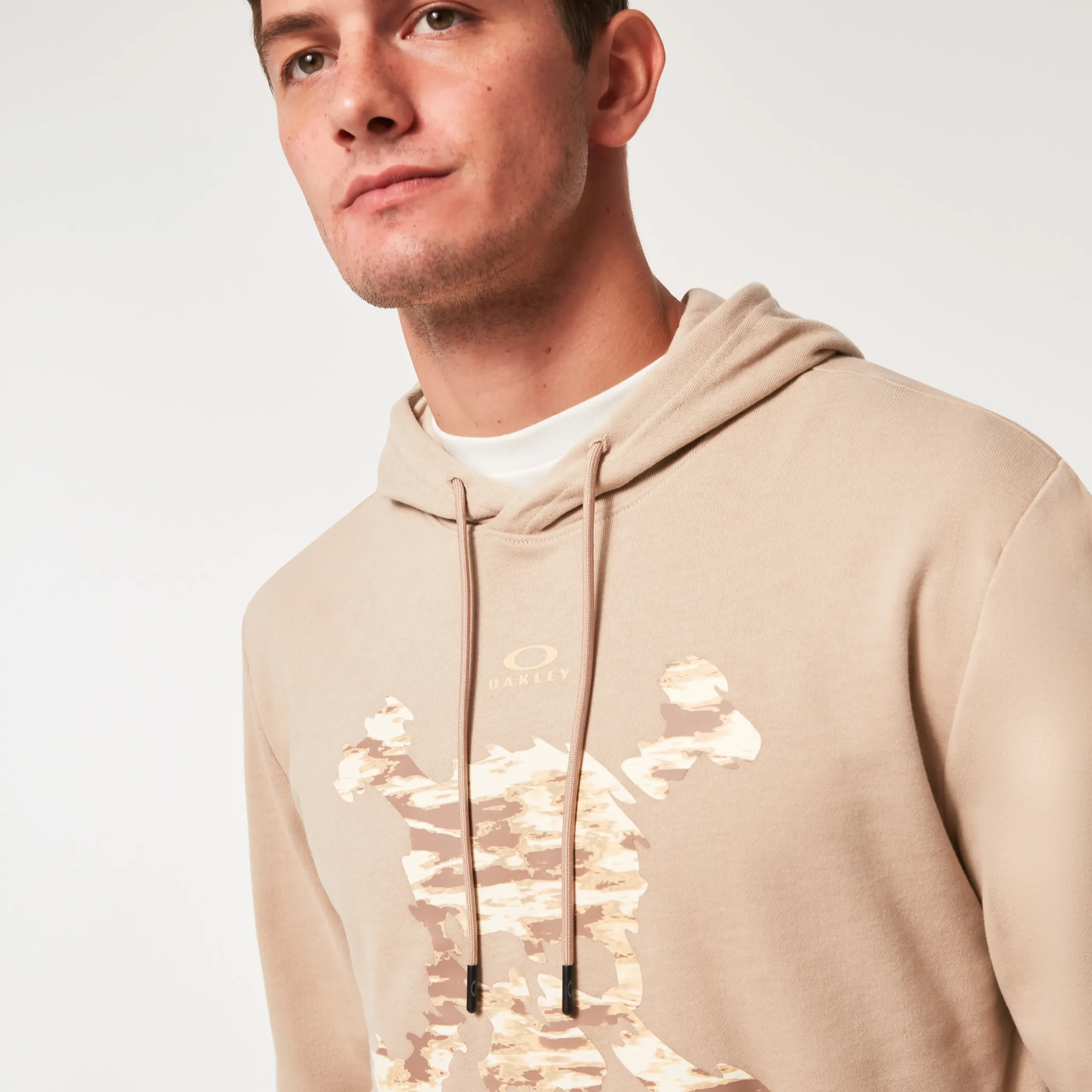 Camo Skull Pullover Hoodie<Oakley Cheap