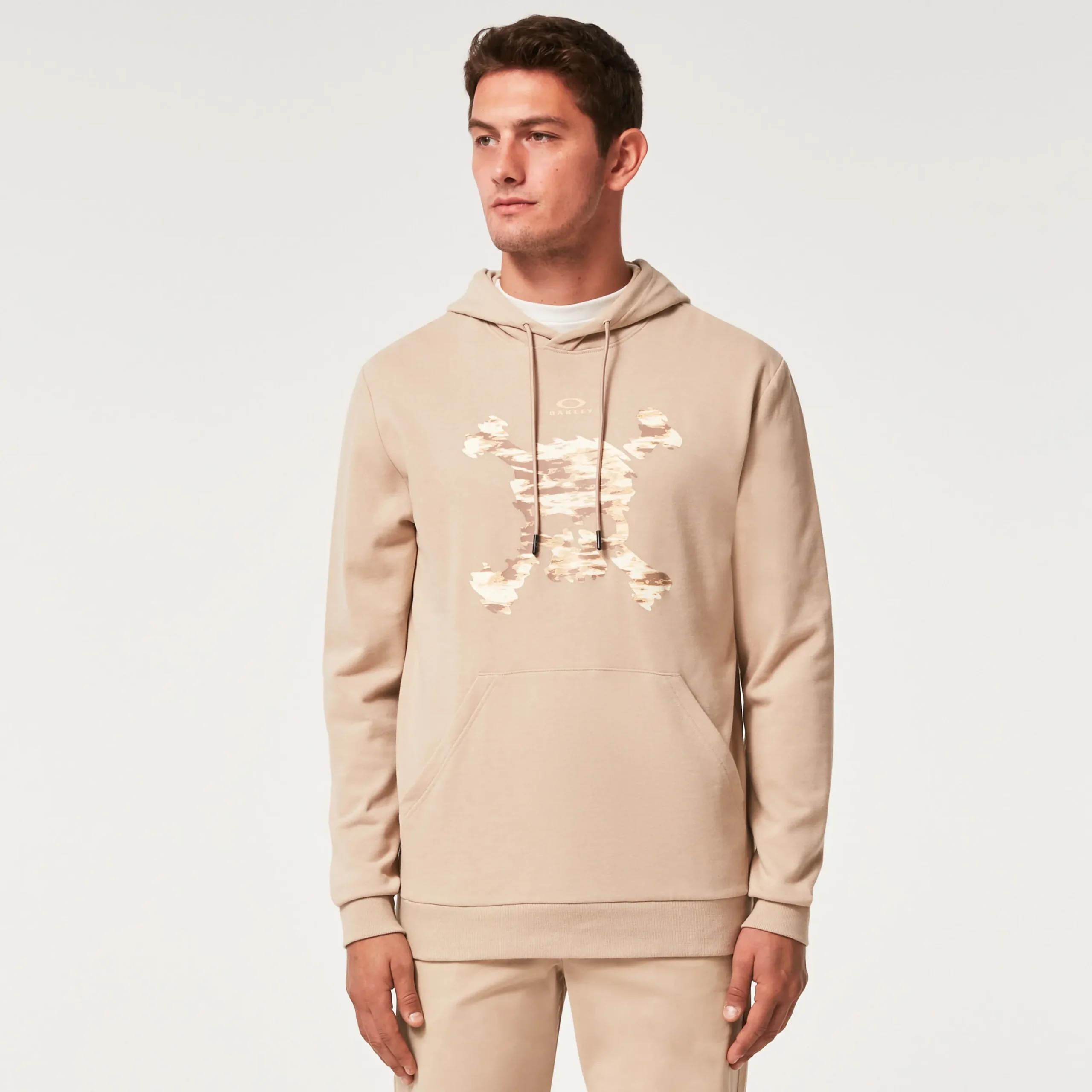 Camo Skull Pullover Hoodie<Oakley Cheap