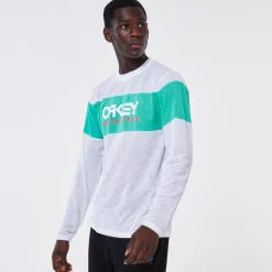 Tnp Fiery Stripe Ls Tee<Oakley Cheap
