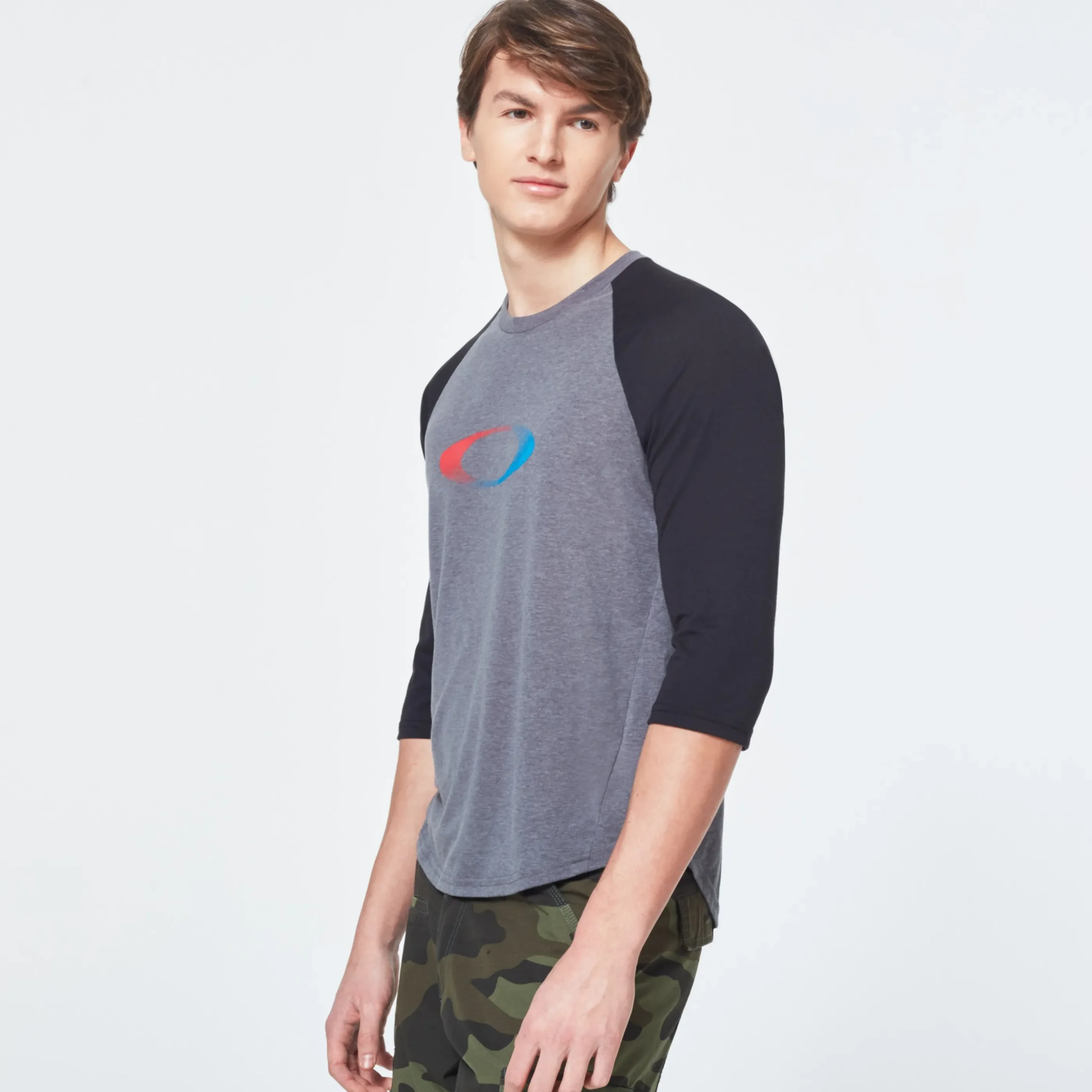 Usa Gradient Ellipse 3/4 Tee<Oakley Outlet